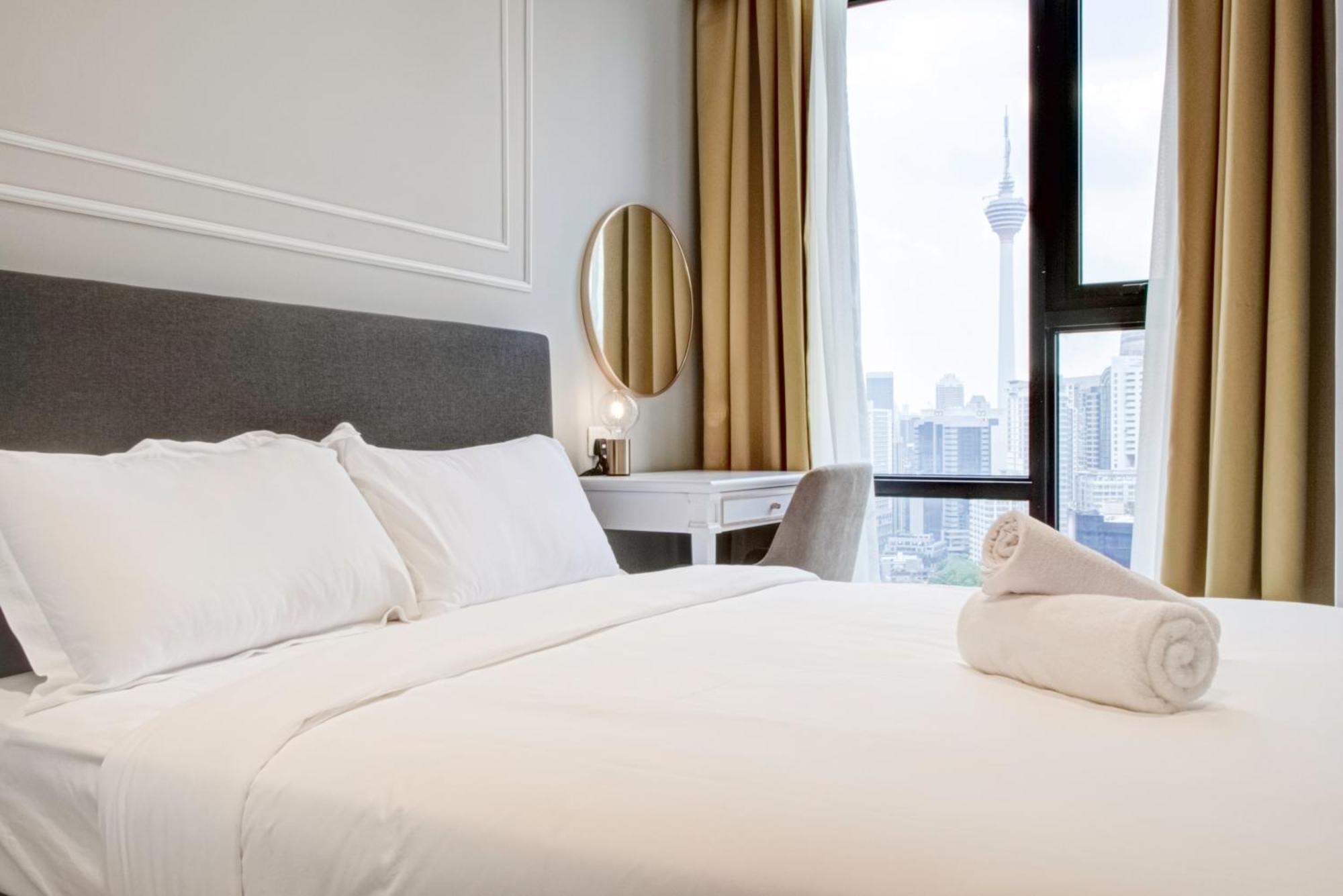 קואלה לומפור Axon Residence At Pavilion Klcc Kl Tower View By Kimiro מראה חיצוני תמונה