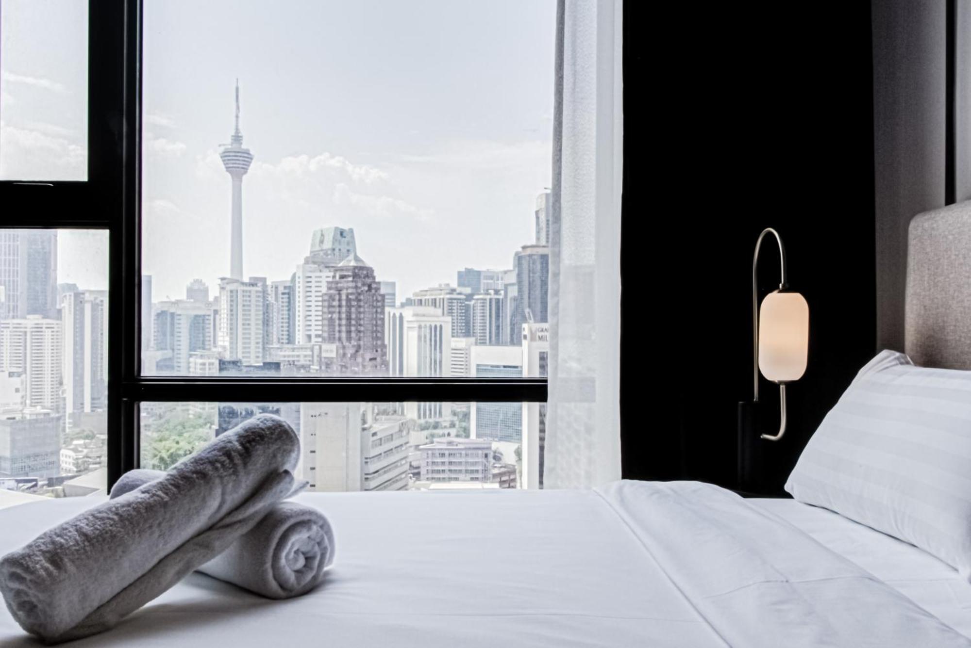 קואלה לומפור Axon Residence At Pavilion Klcc Kl Tower View By Kimiro מראה חיצוני תמונה