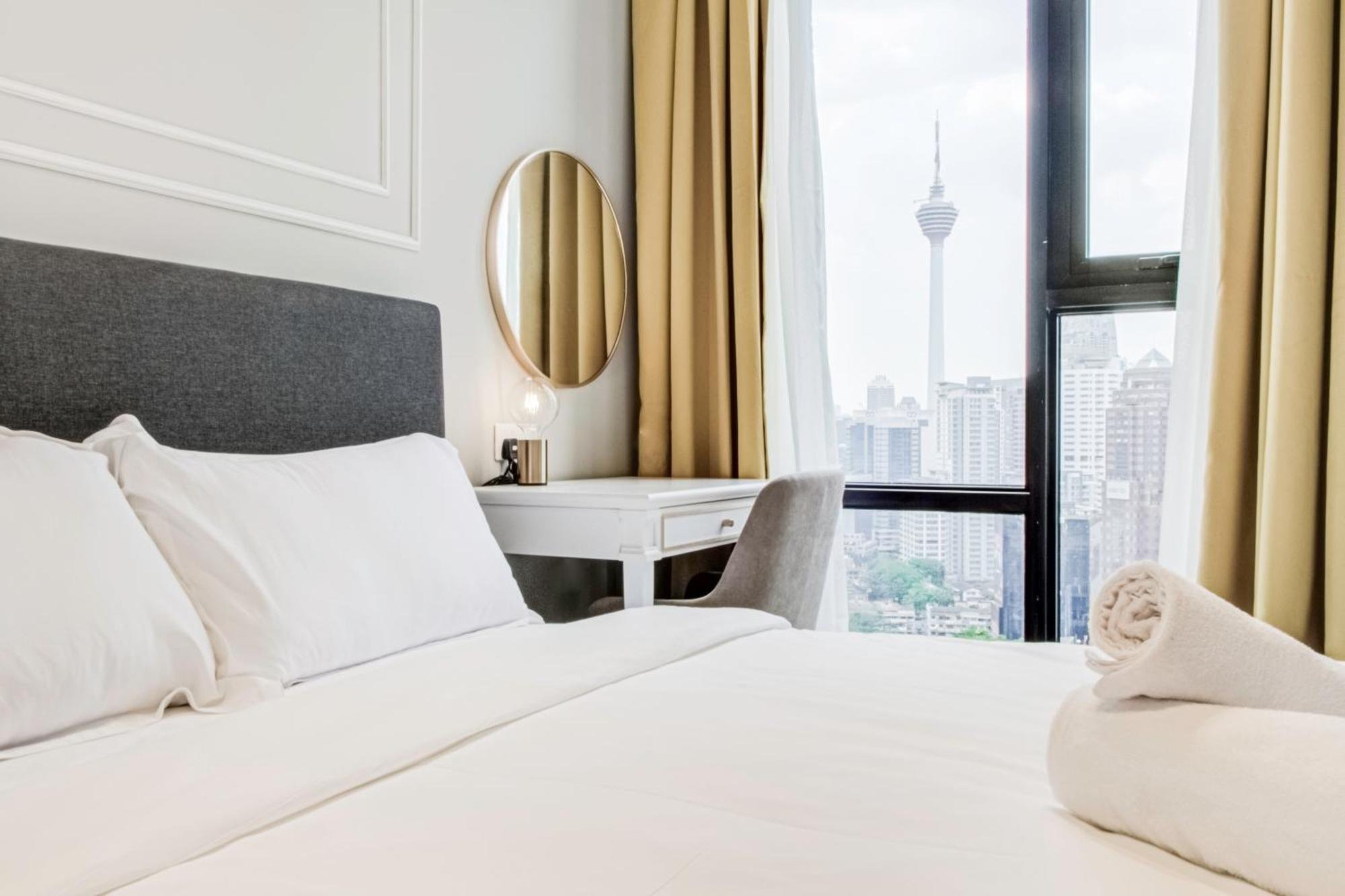 קואלה לומפור Axon Residence At Pavilion Klcc Kl Tower View By Kimiro מראה חיצוני תמונה