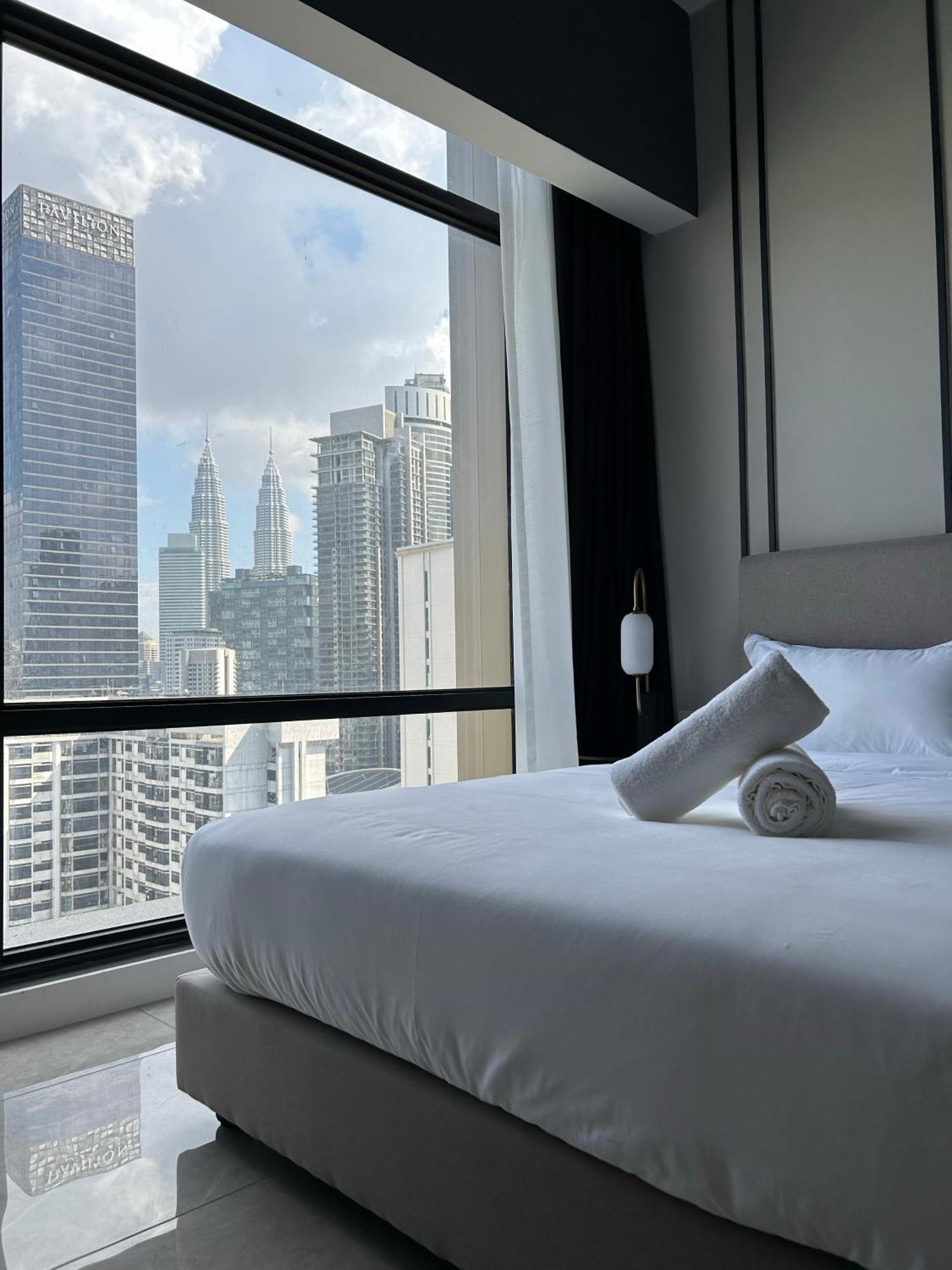 קואלה לומפור Axon Residence At Pavilion Klcc Kl Tower View By Kimiro מראה חיצוני תמונה