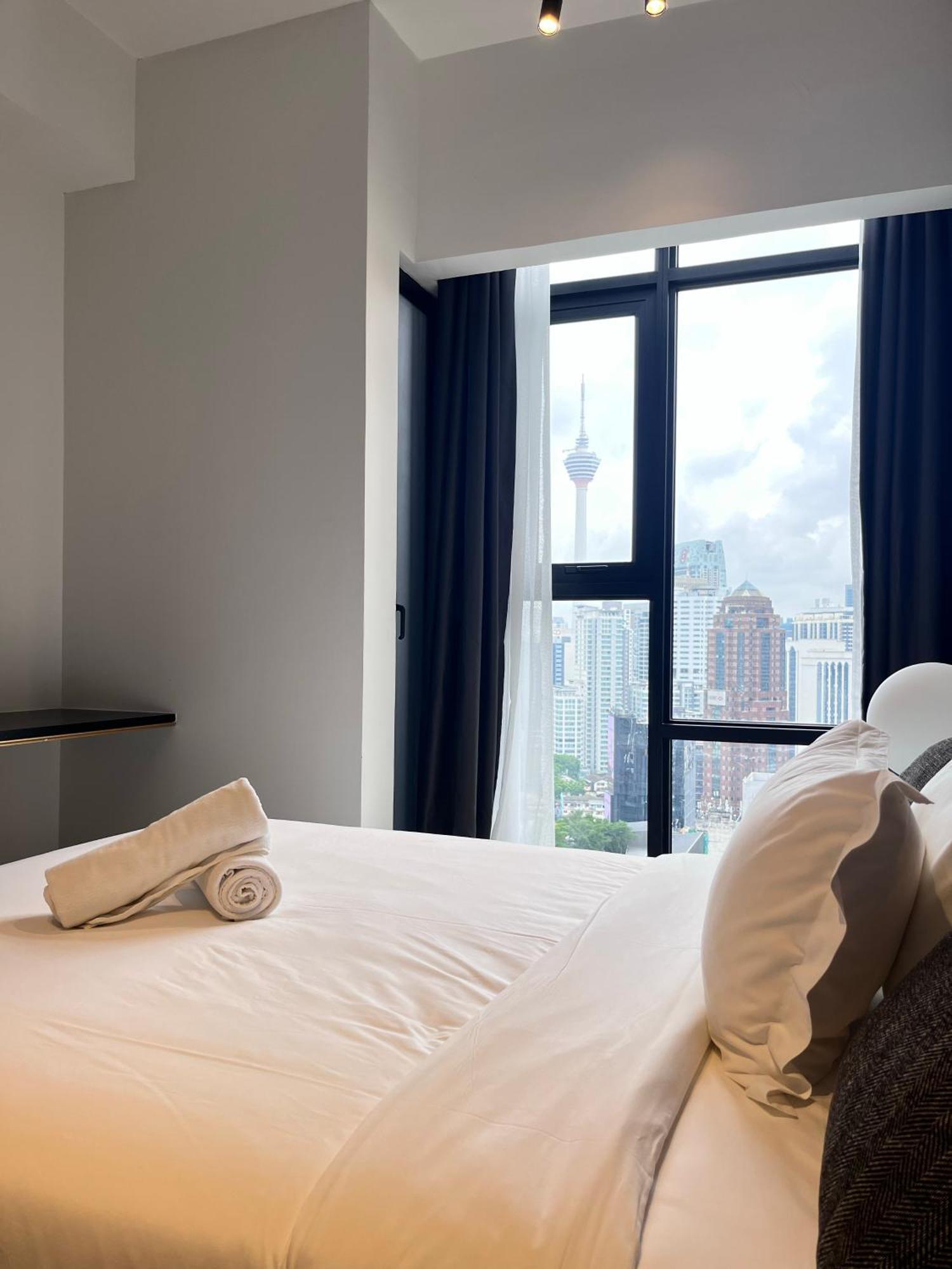 קואלה לומפור Axon Residence At Pavilion Klcc Kl Tower View By Kimiro מראה חיצוני תמונה